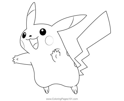 coloring pages pikachu|163 Pikachu Coloring Pages